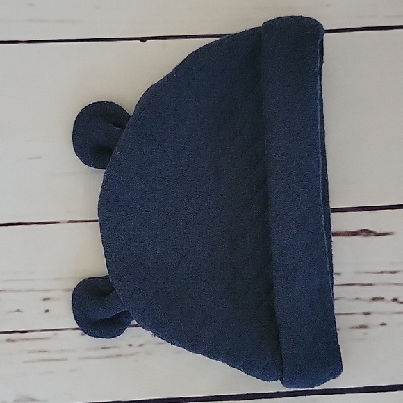 Blue beanie with ears - Picture 4 of 4